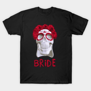 Girl sugar skull bride Catrina T-Shirt